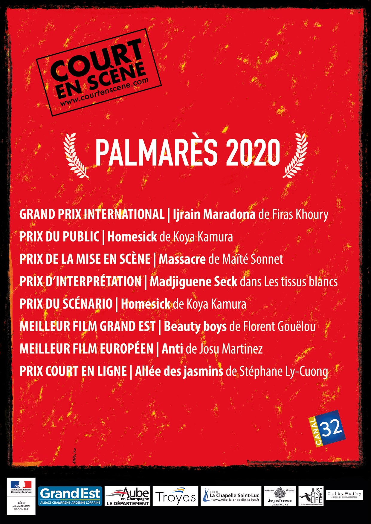 court en scène massacre